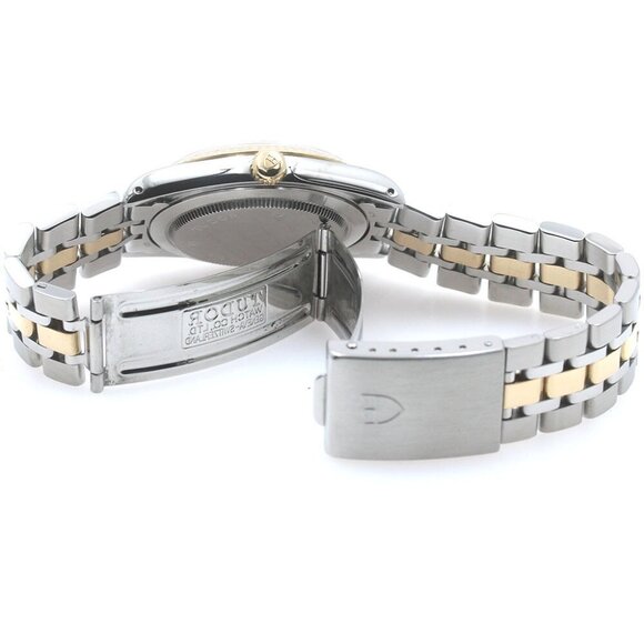 TUDOR Prince Date 74033 Cal.2824-2 gold Dial Automatic Men's Watch - Picture 3 of 14